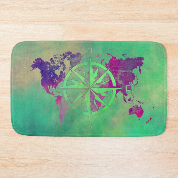 Item preview, world map wind rose 6 #worldmap #map designed and sold by JBJart.
