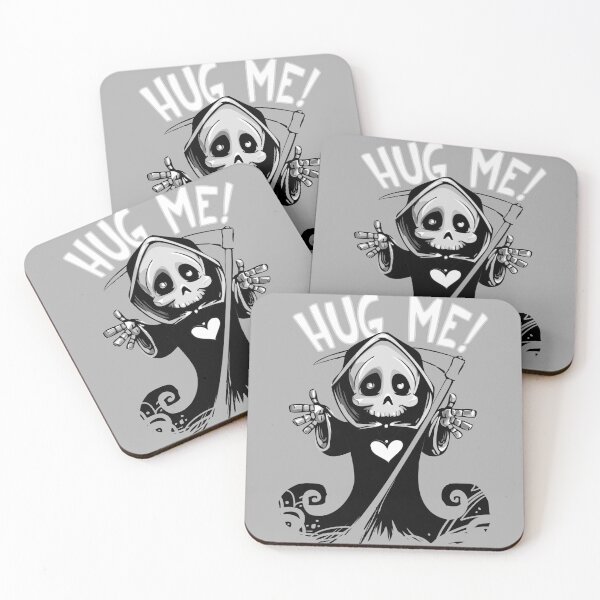 Item preview, Hug Me Grim Reaper designed and sold by FantasySkyArt.