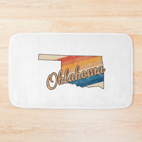 Item preview, Oklahoma State | Colorful Retro 70s Design designed and sold by PraiseQuotes.
