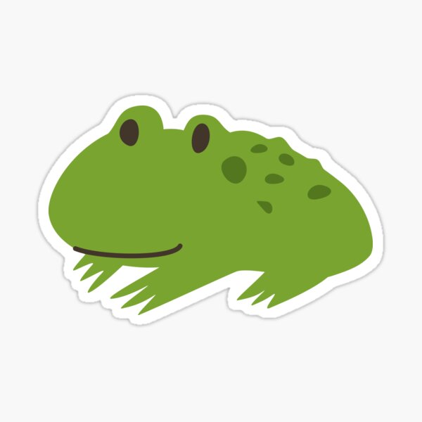 Handsome Toad Sticker