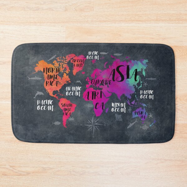 Item preview, world map 134 #worldmap #map colors designed and sold by JBJart.