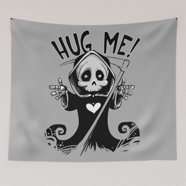 Item preview,  Hug Me Grim Reaper designed and sold by FantasySkyArt.