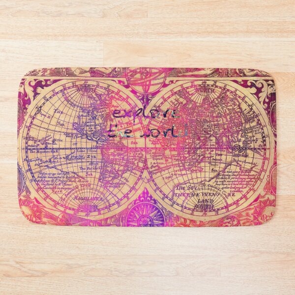 Item preview, explore the world #worldmap #map #explore designed and sold by JBJart.