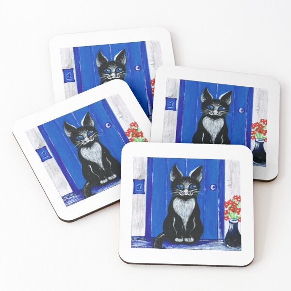 Item preview, Mediterranean Cat Sitting designed and sold by white1970.
