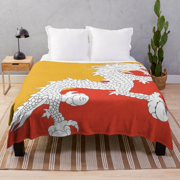 Item preview, Bhutan Flag designed and sold by gehri1tm.