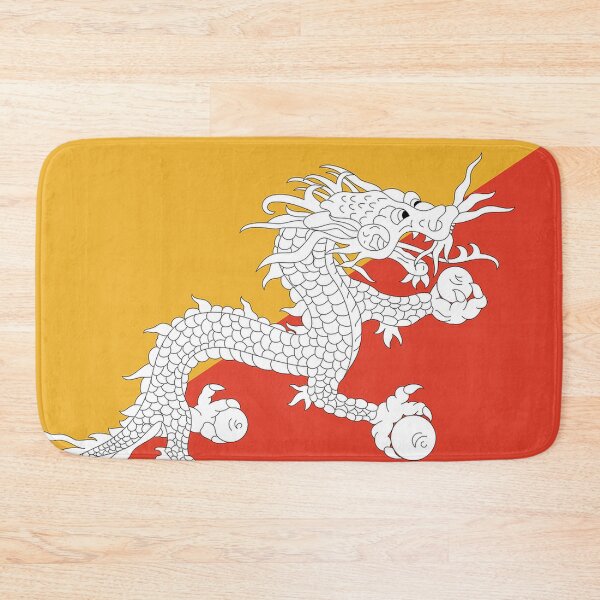 Item preview, Bhutan Flag designed and sold by gehri1tm.