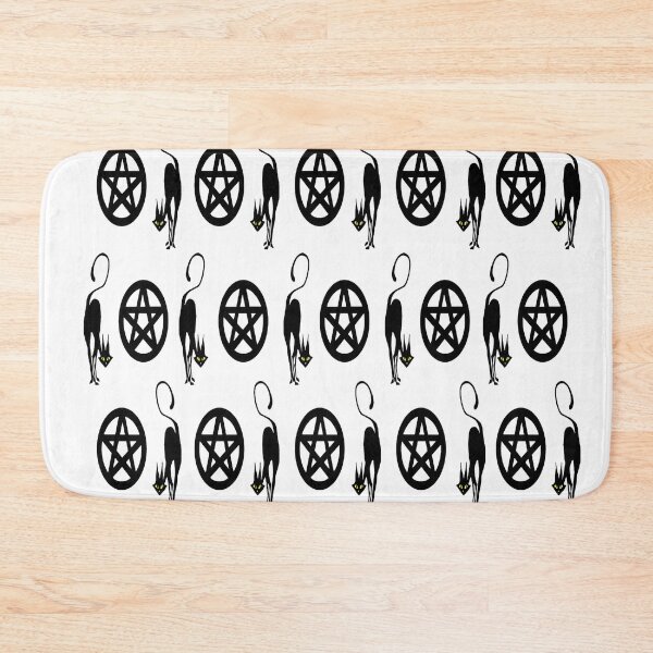 Item preview, Black Cats and Pagan Pentacles designed and sold by imphavok.