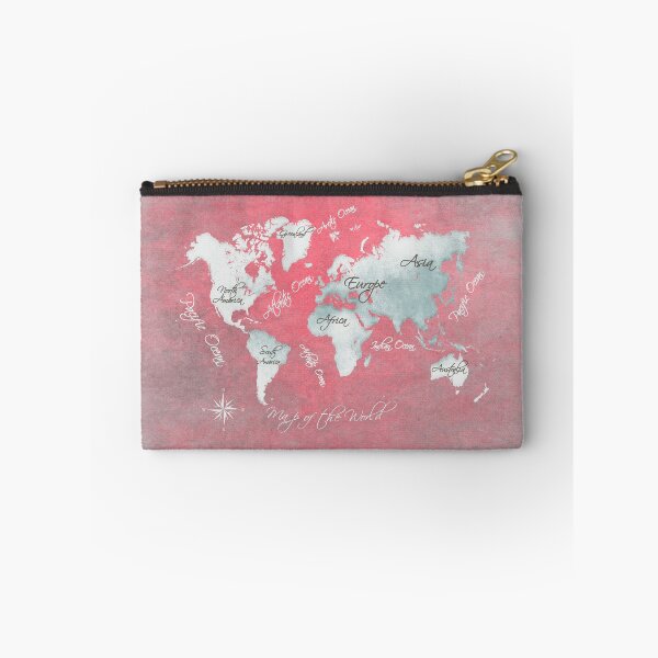 Item preview, world map 143 red white #worldmap #map designed and sold by JBJart.
