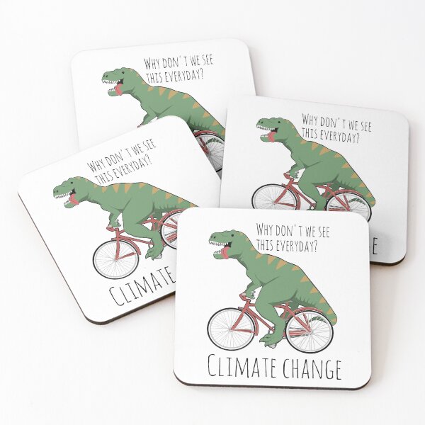 Item preview, Funny Dinosaur, Climate change, T-Rex funny designed and sold by Tim Addison.