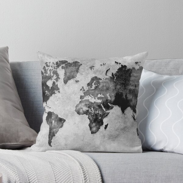Item preview, map black and white #map #world designed and sold by JBJart.