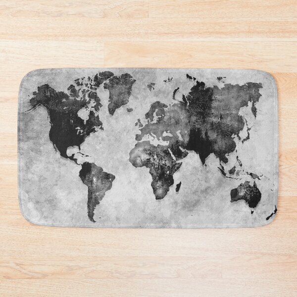 Item preview, map black and white #map #world designed and sold by JBJart.