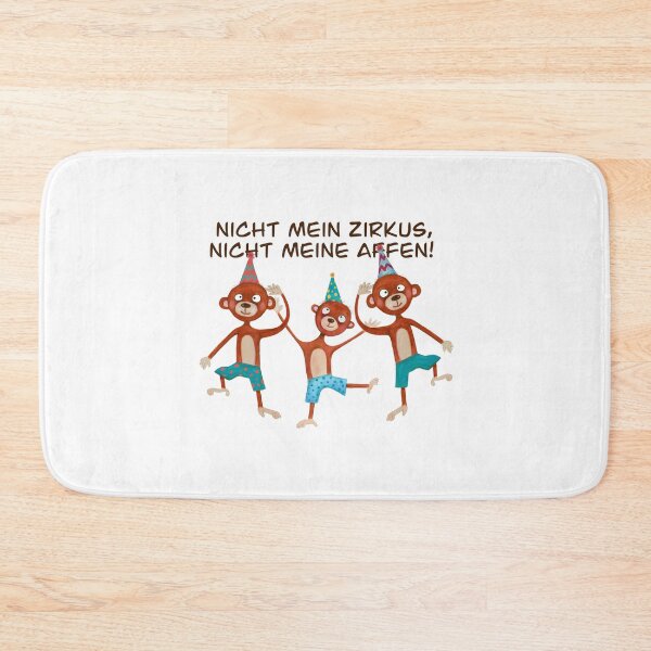 Item preview, Not my circus, not my monkeys designed and sold by Papierzirkus.