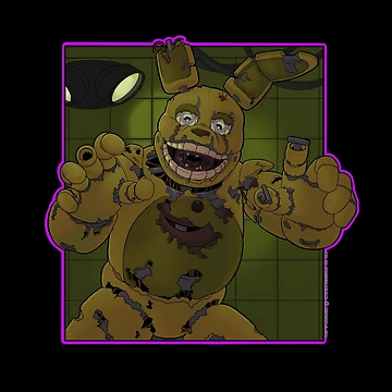 Artwork thumbnail, Springtrap Design: V1 by Twisted-Machine