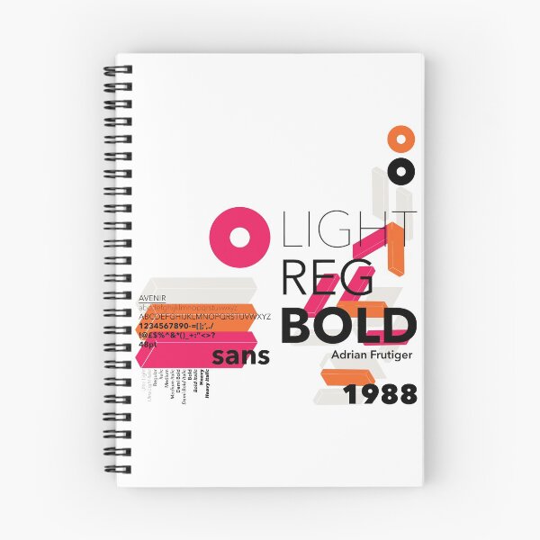 Item preview, Avenir Typeface Font Family Abstract Typography Pattern Graphic Design designed and sold by paperpark.