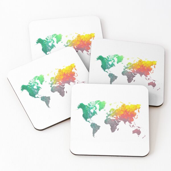 Item preview, world map colors #map #worldmap #colors designed and sold by JBJart.