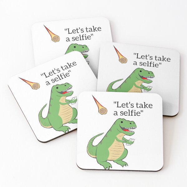 Item preview, T Rex selfie designed and sold by Tim Addison.