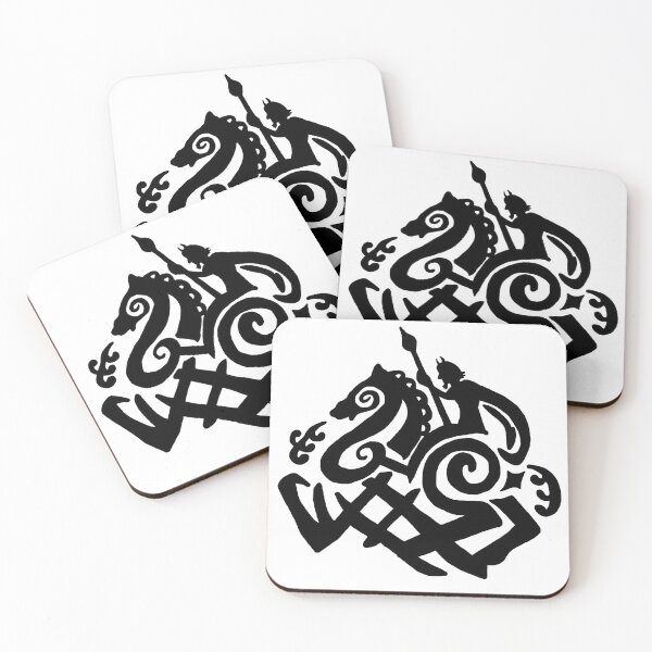 Item preview, Norse Odin and Sleipnir Celtic Design designed and sold by imphavok.