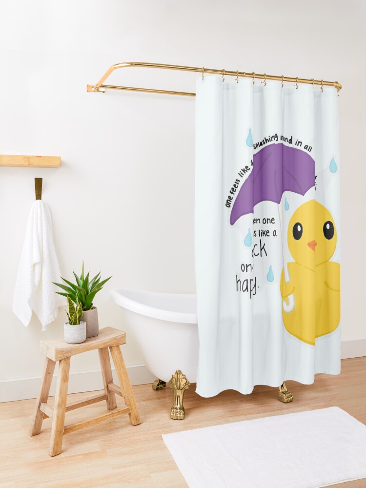 Disover Duck | Shower Curtain