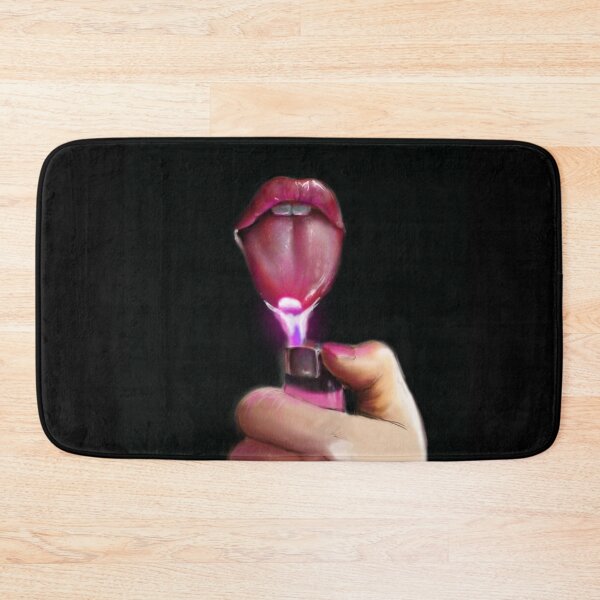 Item preview, Lips Only I Am A God Black designed and sold by ArtInPi.