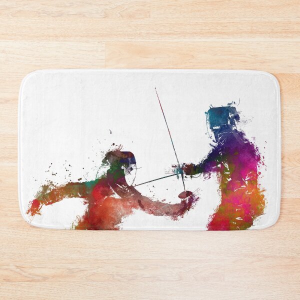 Item preview, Fencing sport art #fencing designed and sold by JBJart.