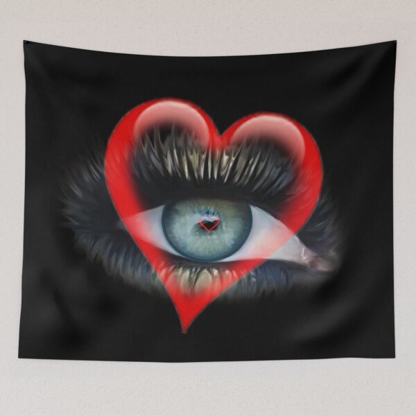 Item preview, Eye reflection of heart designed and sold by Cylevieart.