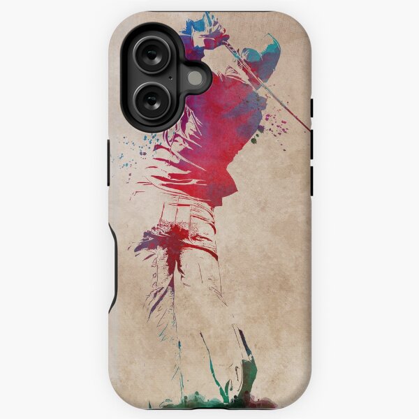 Vista previa del artículo con la obra «Golf player sport art #golf #sport», diseñado y vendido por JBJart.