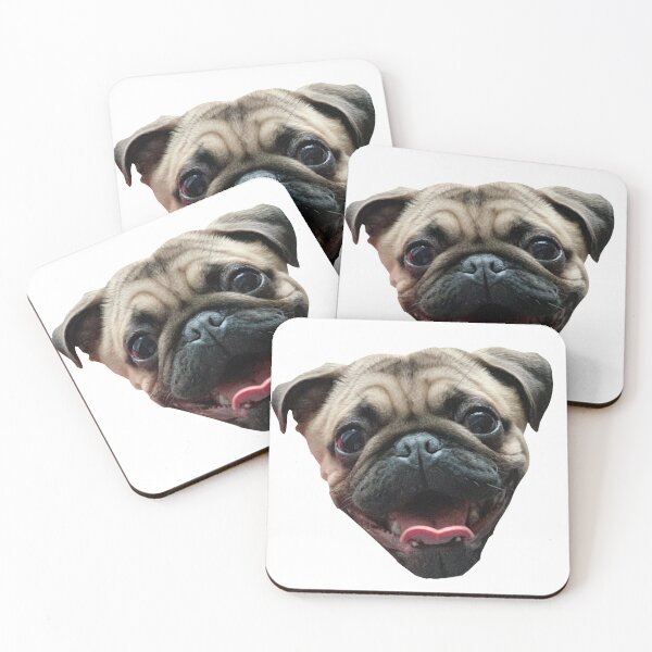 Item preview, Happy Pug designed and sold by MOKA META.