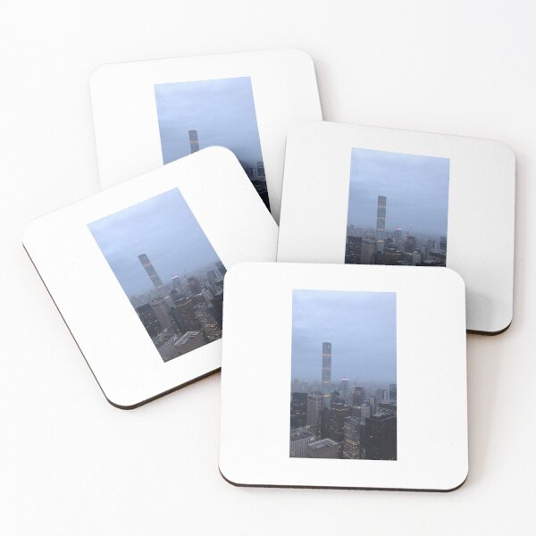 Item preview, Misty Day in the City Print designed and sold by Candace Offman.