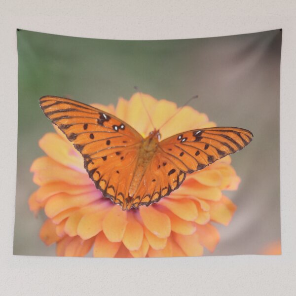 Item preview, Gulf Fritillary Zinnia designed and sold by Bob Hardy.