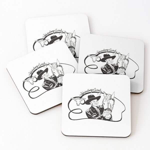 Item preview, Retro Vintage Hopalong Cassidy logo design designed and sold by MyGuess.