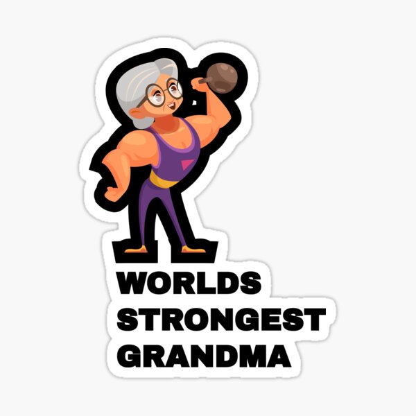 Super Grandma Stickers Redbubble