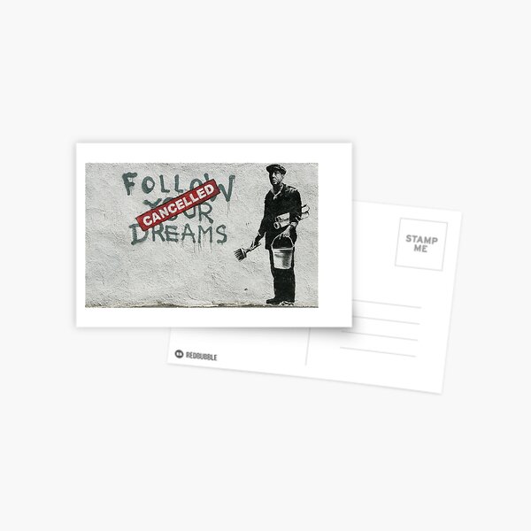 Item preview, Banksy - Follow Your Dreams designed and sold by CarlosAvila.