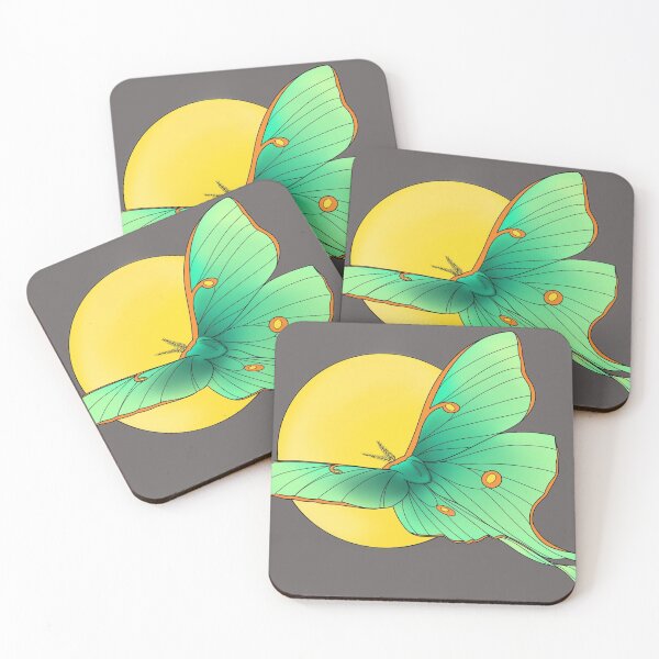 Item preview, Lunar moth designed and sold by kelseytattoo.