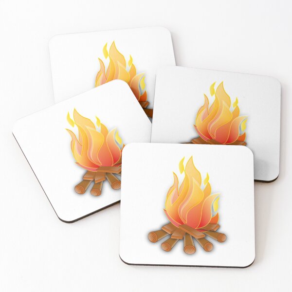 Item preview, Cartoon campfire designed and sold by rice-shirts.