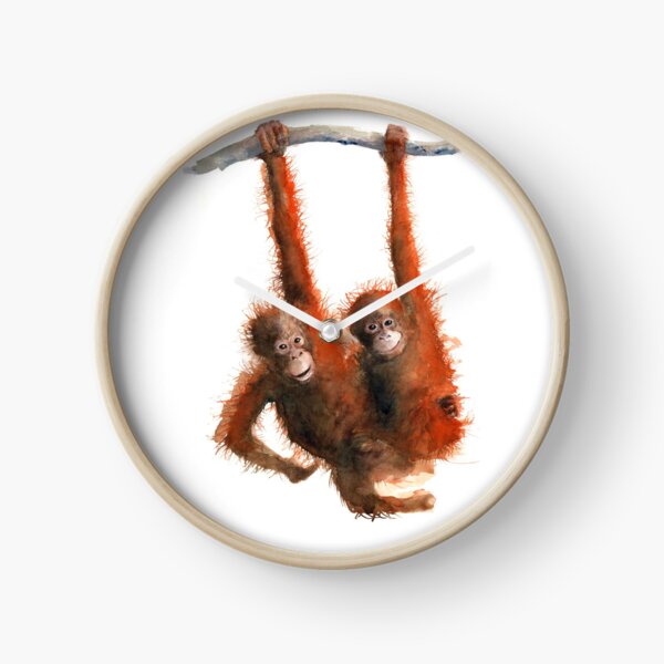 cheeky monkeys Clock