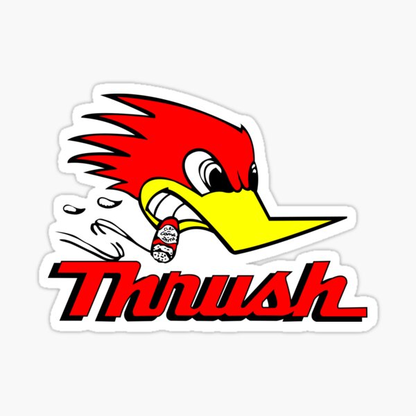 Logos Hot Rod Sticker