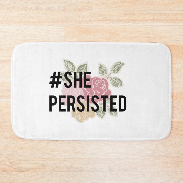 Item preview, #ShePersisted - She Persisted, Elizabeth Warren, Bernie Sanders designed and sold by GrasslandDesign.