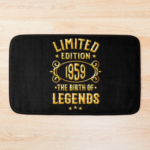Item preview, 60th Birthday Vintage 1959 - Legends T-Shirt designed and sold by Dubbra.