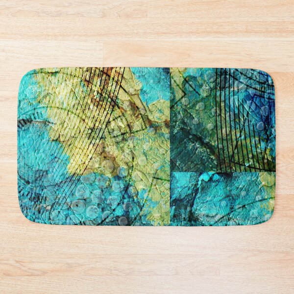 Turquoise Bath Mat