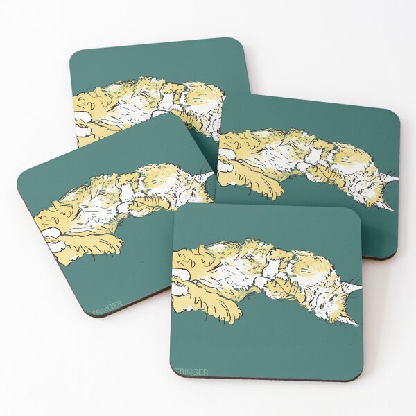 Item preview, 'Fluffy' Cat by Hannah Stringer (Stringer Things) designed and sold by stringerthings.
