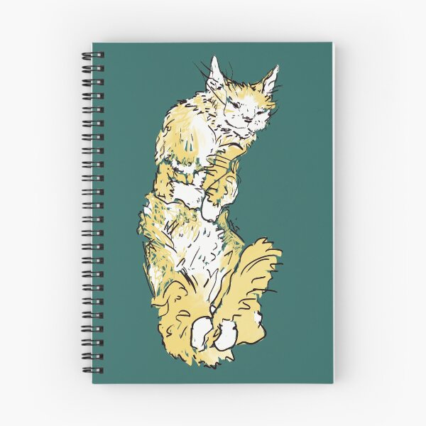 Item preview, 'Fluffy' Cat by Hannah Stringer (Stringer Things) designed and sold by stringerthings.