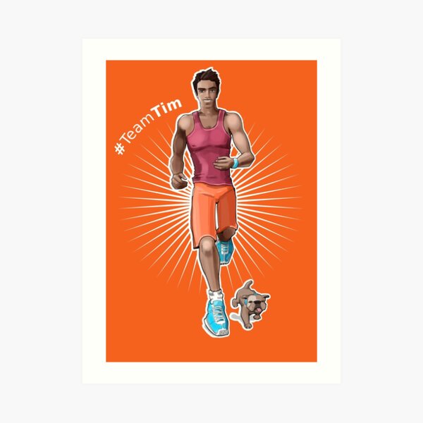 Tim Wyman - Something Like Characters Art Print