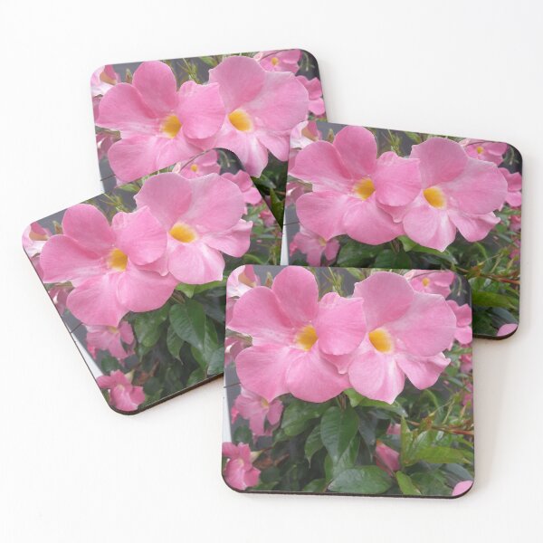 Item preview, Pink Outdoor flower plant designed and sold by CrushOnCovers.