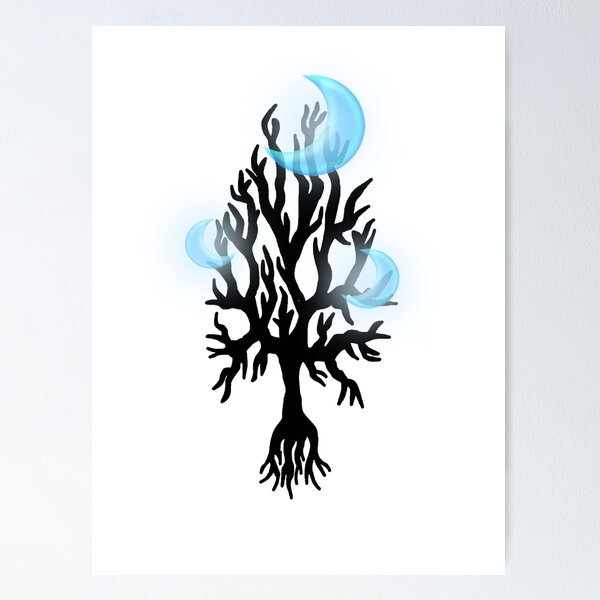 Item preview, Pagan Moon Tree designed and sold by imphavok.