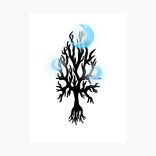 Item preview, Pagan Moon Tree designed and sold by imphavok.