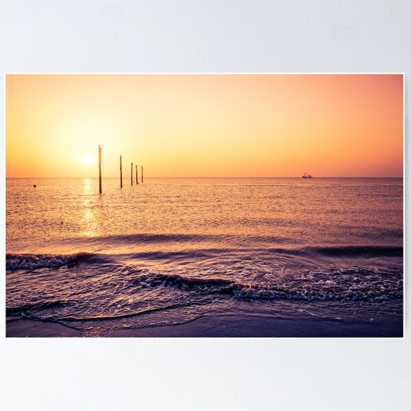 Poster from Peter-Ording by Redbubble Sankt beach\