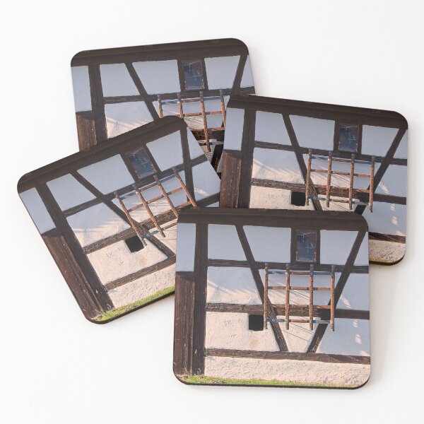 Item preview, Façade of an old Bavarian half-timbered barn designed and sold by Elzbieta Fazel.