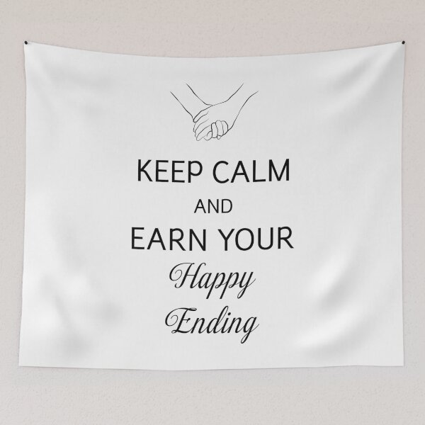 Item preview, Earn Your Happy Ending [Black] designed and sold by Daniel Bevis Design.