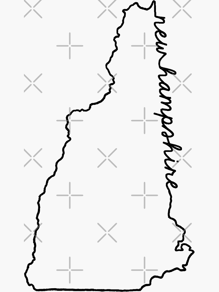 new-hampshire-state-outline-sticker-for-sale-by-jamiemaher15-redbubble