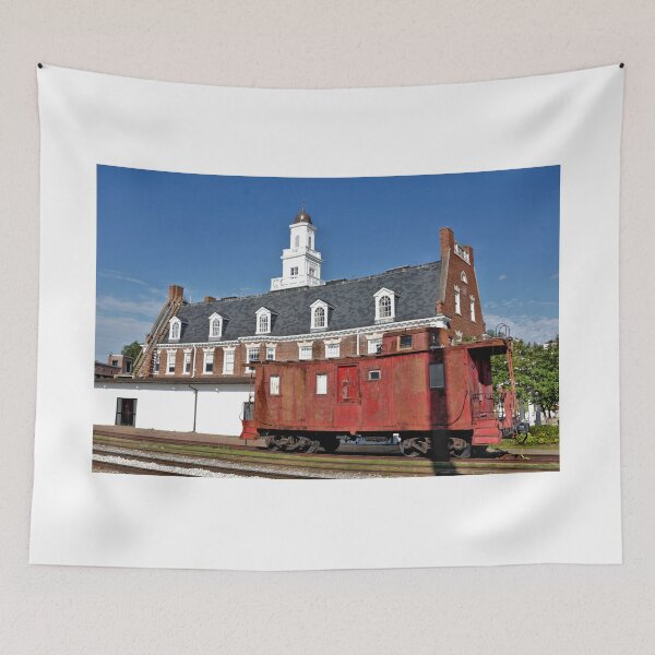 Item preview, Old Red Railroad Caboose designed and sold by jtrommer.
